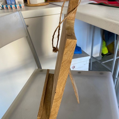 Wooden book and tablet stand like new