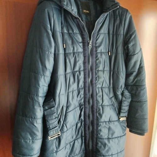 ICHI women's jacket like new, size M, blue purple, waterproof polyester
