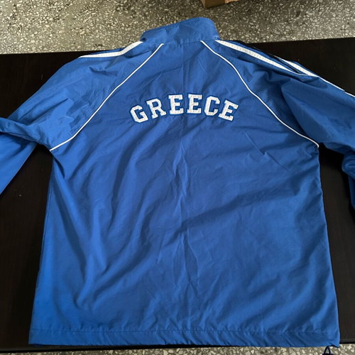 Greece national team jacket Adidas large like new sports collectible