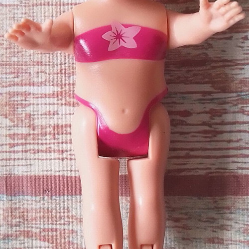 Vintage Steffi Doll Swimming used, Simba Toys