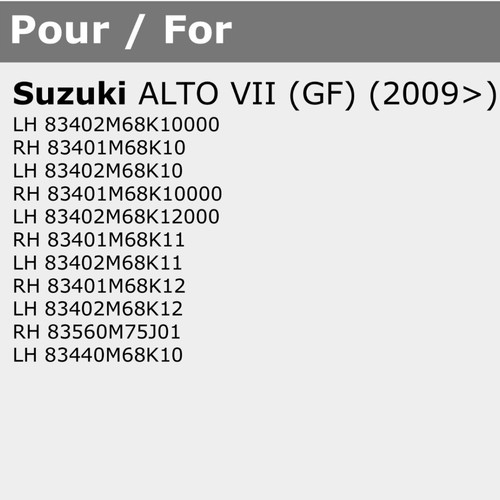 Electric Life window regulator Suzuki Alto ZR SZ33 right new