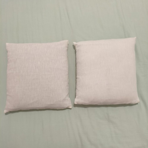 Decorative pillows set of 2 new, handmade, 30x30 cm