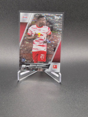 2021-22 Topps Bundesliga Speckle Foil Brian Brobbey μεταχειρισμένη Rookie κάρτα