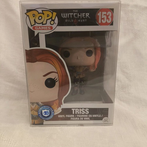 Funko Pop Triss The Witcher Wild Hunt with Protector New