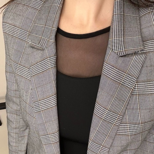 Manosque jacket used, size S, colorful checkered