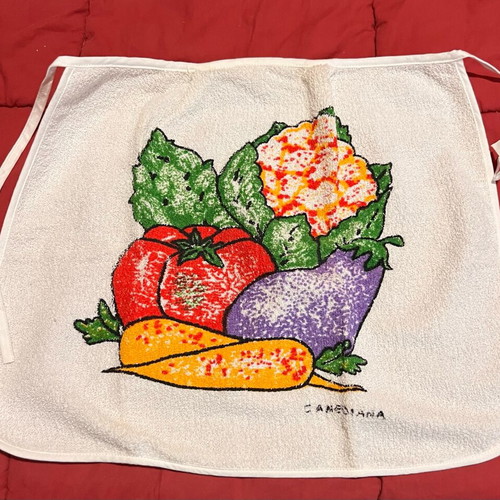 Terry waist apron new, dimensions 51x45