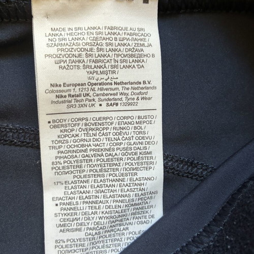Nike Pro 365 Mid-Rise 7/8 Women's Leggings, Obsidian Blue