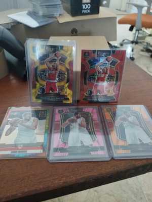 Panini basketball cards Giannis Bourousis Olympiakos numbered