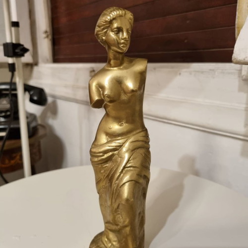 Venus de Milo solid bronze used 2200 grams