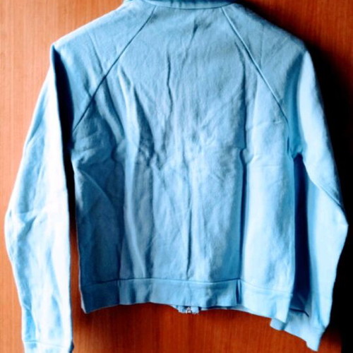 Children's Cotton Jacket Turquoise Like New Size 146-152 with England Flag