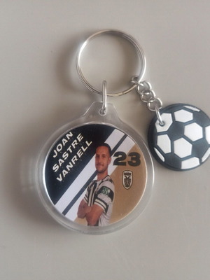 PAOK Joan Sastre Vanrell round keychain new