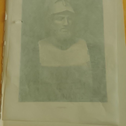 Ξύλογραφη απεικόνιση Περικλής 1880, 26,5x19 εκ.