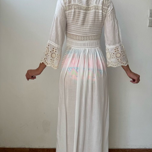 Maxi dress Zara white like new