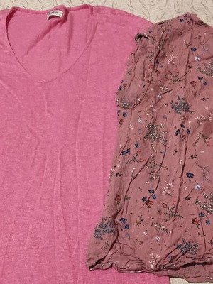 Blouse set like new, sizes S and M