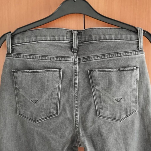 Hudson unisex teen black stonewashed jeans like new