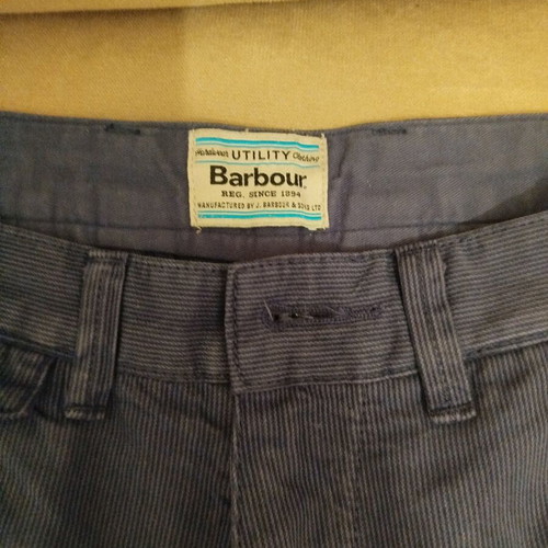 Barbour men's shorts blue size M like new