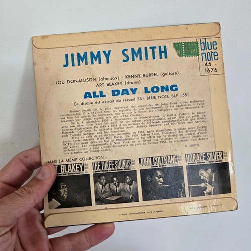 Jimmy Smith All Day Long vinyl used, jazz