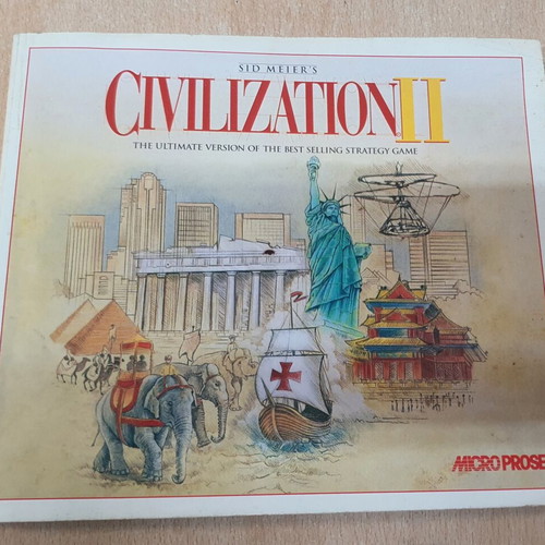 Sid Meier's Civilization II book used, English edition, 1996