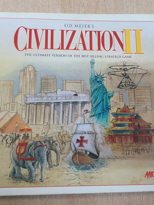 Sid Meier's Civilization II book used, English edition, 1996