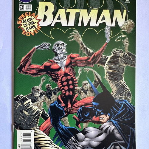 Batman #531 D June 1996 with Glow in the Dark Cover like new