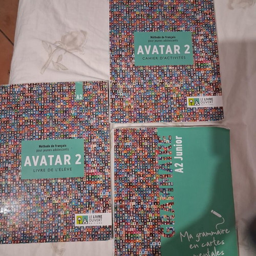 French Language Books A2 Level Avatar 2 used