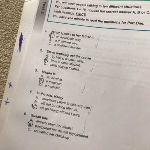 ESB Practice Tests B2 used, 10 practice tests English Lower