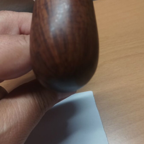 Stanwell Studio 85 smoking pipe used, Bent Billiard, Briar wood