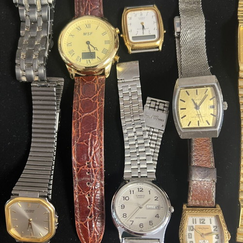 Watches used, lot of 35 needing service or repair