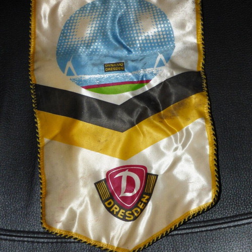 Old SG Dynamo Dresden pennant used