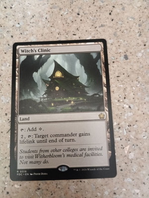 Magic: The Gathering Witch's Clinic κάρτα γης