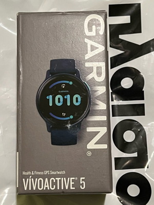 Garmin Vivoactive 5 smartwatch waterproof aluminum Royal Blue 42mm new