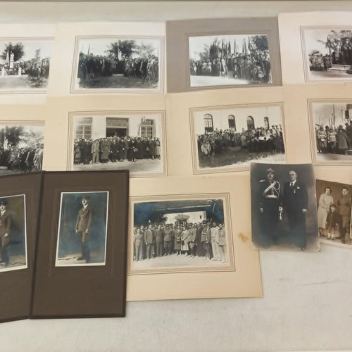 Military photos used, pack of 14, interwar and Metaxas era