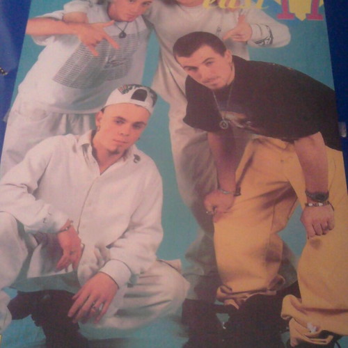 Jamie Walters & East 17 poster used, size 29.2x19.9