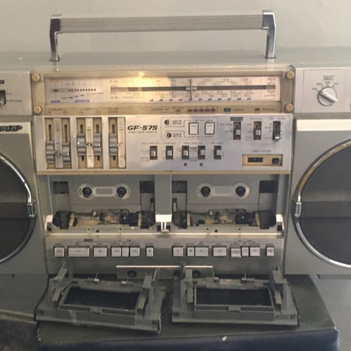 Sharp GF 575 Boombox 1980 used for parts