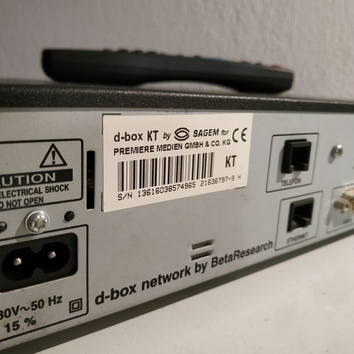 D-BOX SAGEM used