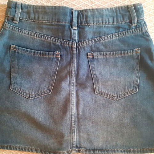 H&M denim skirt A-line almost new, size 34