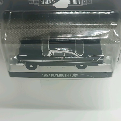 1957 Plymouth Fury 1:64 Green Light Black Bandit Series limited edition new