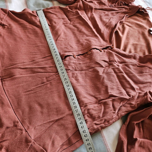 LeGer tunic dress like new, size S/M, terracotta