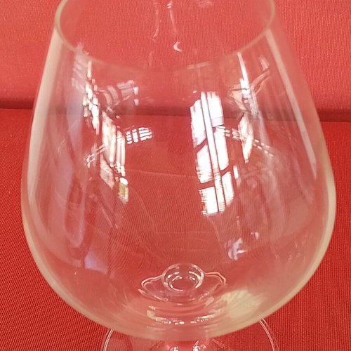 Zwiesel brandy snifter glasses set of 6, crystal balloon style