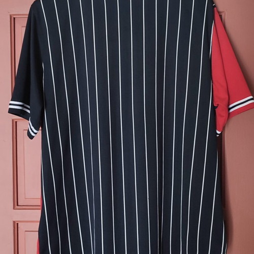 Karl Kani College Block Pinstripe Baseball Shirt XL like new