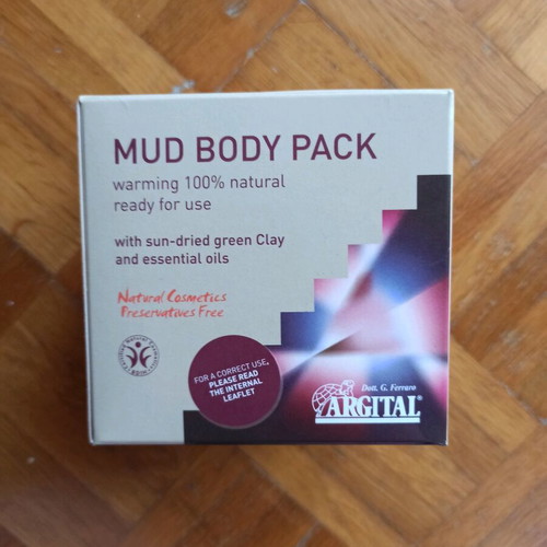 Argital Mud Body Pack body mud 500 ml new