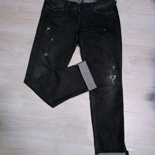 Staff jeans in dark gray, like new, size Large