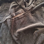 Guess velvet blouse with rhinestones, like new, size M