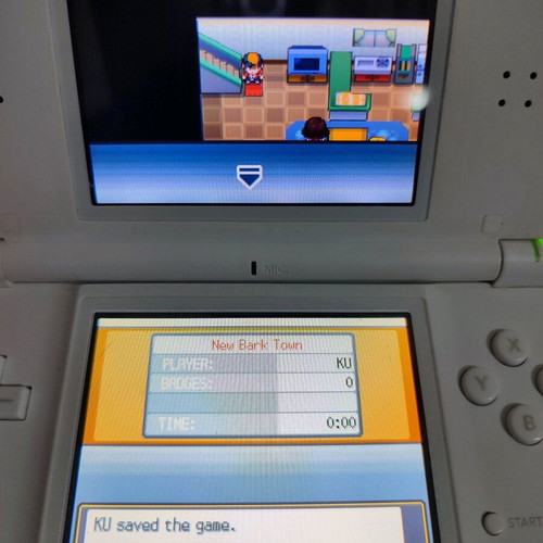 HeartGold Pokemon Cartridge Nintendo DS used