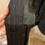 Blazer gray slim fit like new, size XL
