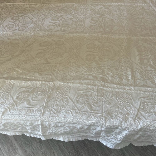 Traditional quilt new white (2.10x1.90)