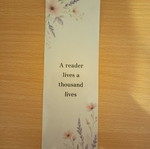 Handmade bookmarks set of 4 new