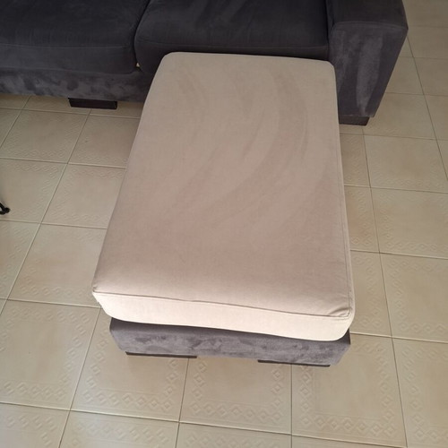 Corner sofa with removable chaise, 2.60m length, 1.00m depth