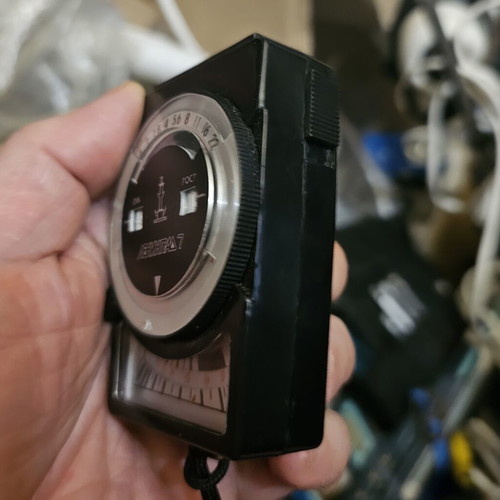 Vintage Luxometro Light Meter Soviet USSR CCCP Leningrad Like New