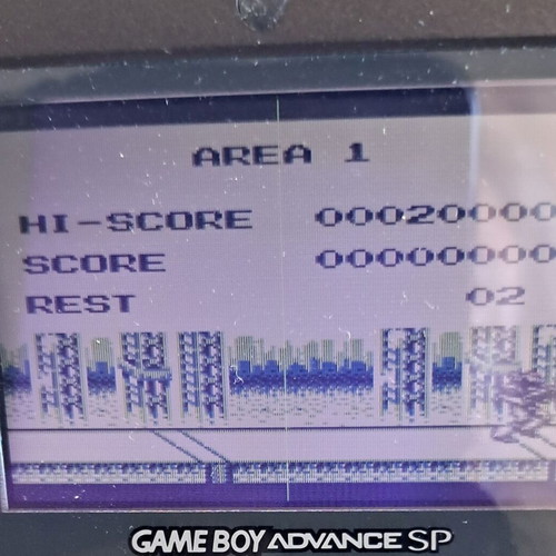 Probotector Game Boy game used, action shooter